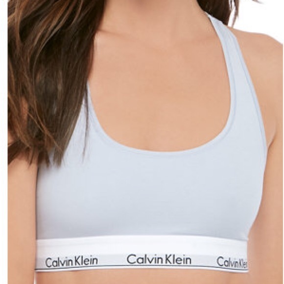 calvin klein blue bralette